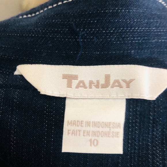 - Womens Denim Jacket. Size 10. Tanjay. - Picture 8 of 10